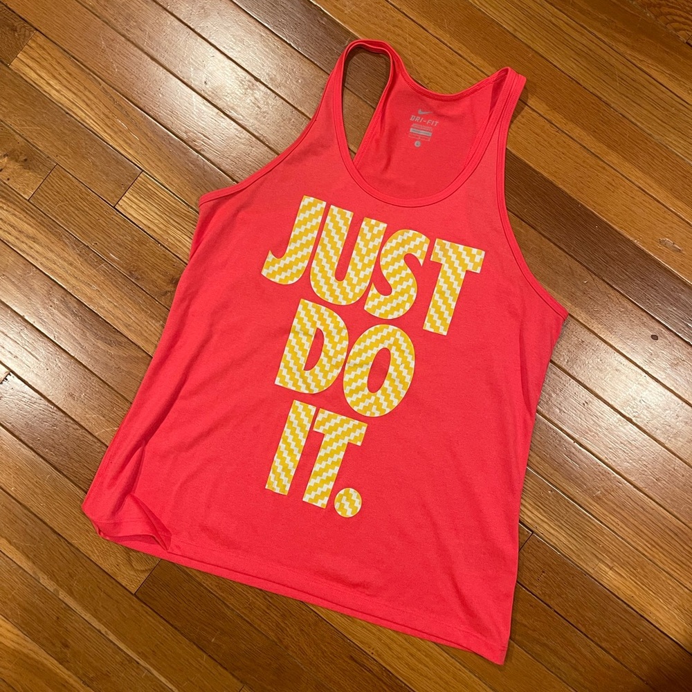 Nike razor back top.